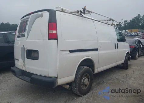 2008 Chevrolet Express G2500 Work Van z USA, uszkodzony, nr VIN 1GCGG25C481166360